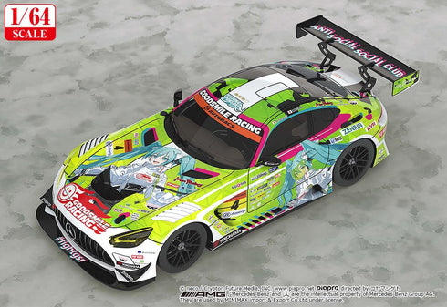『初音ミク GTプロジェクト』1/64 グッドスマイル 初音ミク AMG 2022 開幕戦Ver.【202606再販】