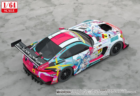 『初音ミク GTプロジェクト』1/64 グッドスマイル 初音ミク AMG 2024 開幕戦Ver.【202606再販】