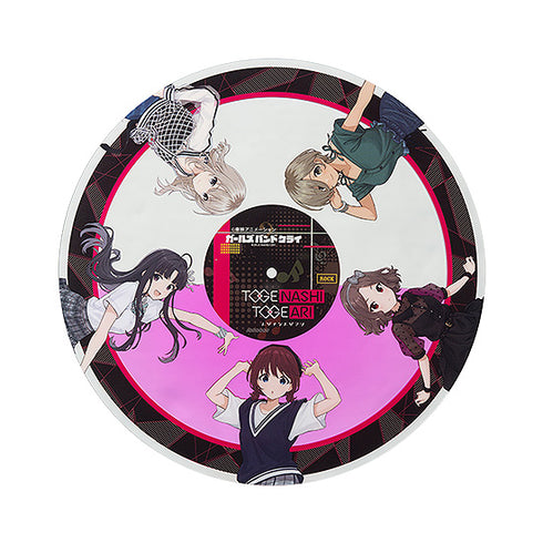 『ガールズバンドクライ』GIRLS BAND CRY レコード風アクリル