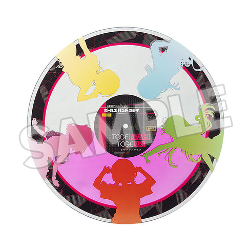 『ガールズバンドクライ』GIRLS BAND CRY レコード風アクリル