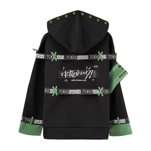 『ガールズバンドクライ』GIRLS BAND CRY スウェットパーカー 安和すばる XL