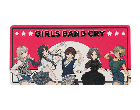 『ガールズバンドクライ』GIRLS BAND CRY トレーディングナンバープレート風マグネット【BOX】