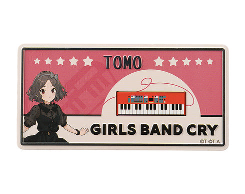 『ガールズバンドクライ』GIRLS BAND CRY トレーディングナンバープレート風マグネット【BOX】
