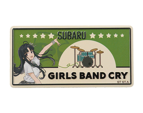 『ガールズバンドクライ』GIRLS BAND CRY トレーディングナンバープレート風マグネット【BOX】
