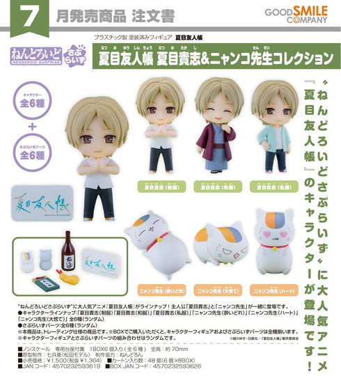 『夏目友人帳』ねんどろいどさぷらいず 夏目貴志&ニャンコ先生コレクション【BOX】
