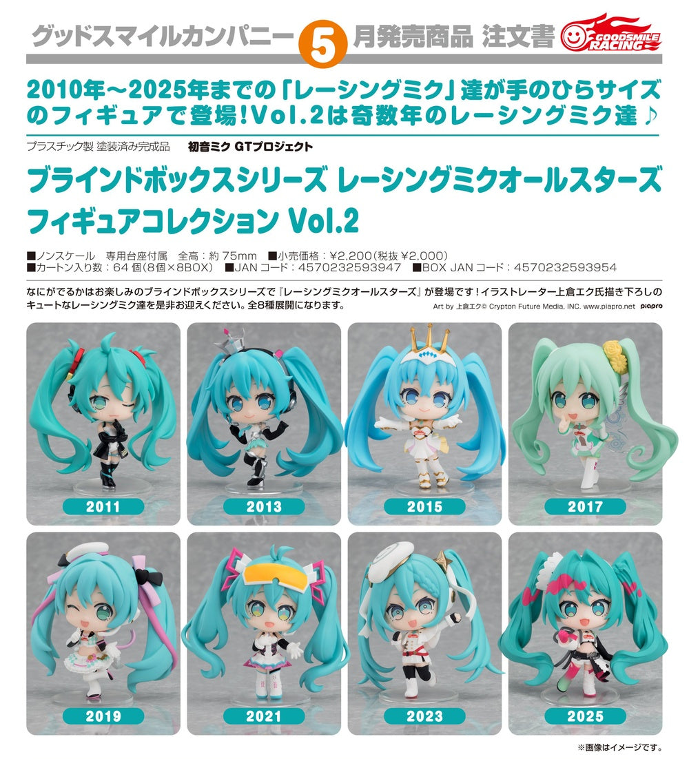 ✽ MIKU ✽様 リクエスト 5点 まとめ商品 初音ミク GTプロジェクト』ブラインドボックスシリーズ レーシングミク