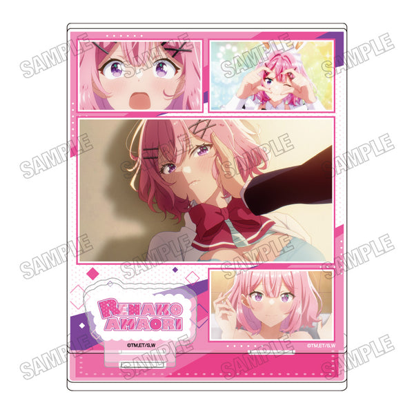 『わたしが恋人になれるわけないじゃん、ムリムリ!(※ムリじゃなかった!?)』名場面ミニアクリルジオラマ1甘織 れな子