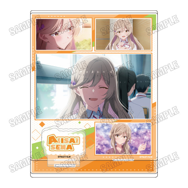 『わたしが恋人になれるわけないじゃん、ムリムリ!(※ムリじゃなかった!?)』名場面ミニアクリルジオラマ3瀬名 紫陽花