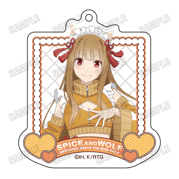 『狼と香辛料 MERCHANT MEETS THE WISE WOLF』描き下ろしアクリルキーホルダー1和風メイドver.