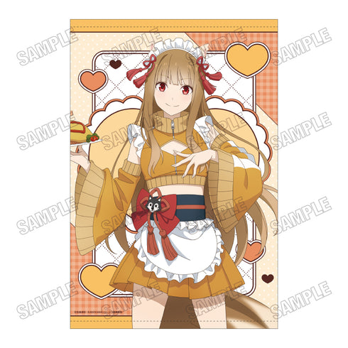 『狼と香辛料 MERCHANT MEETS THE WISE WOLF』描き下ろしB2タペストリー1和風メイドver.
