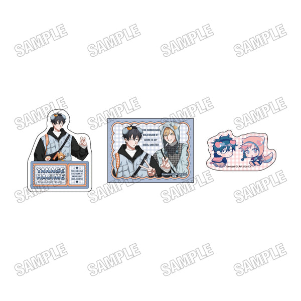 "The Handsome Salesman at Work Is My Ideal Pet Owner" Original Illustration Sticker Set 2