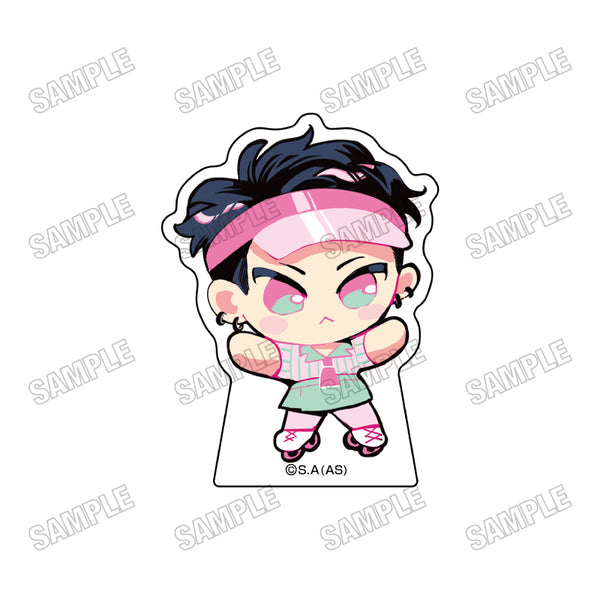 『兄弟制度のあるヤンキー学園で、今日も契りを迫られてます』描き下ろしミニキャラアクリルブロック2本堂勇緋