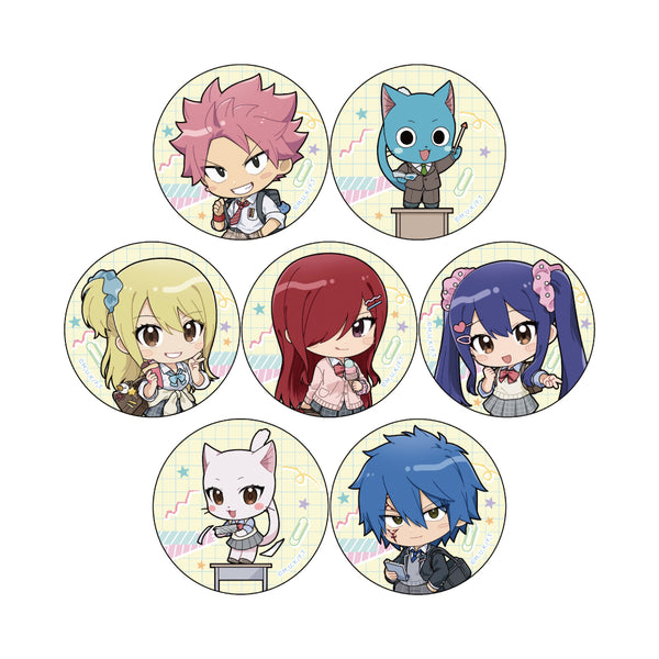『FAIRY TAIL 100年クエスト』トレーディング缶バッジ(学園/ver.A)【BOX】
