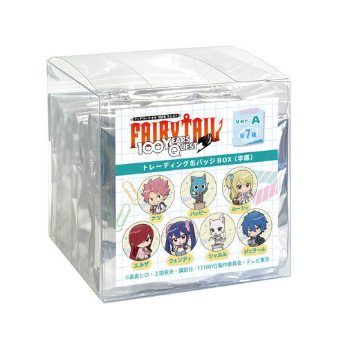 『FAIRY TAIL 100年クエスト』トレーディング缶バッジ(学園/ver.A)【BOX】