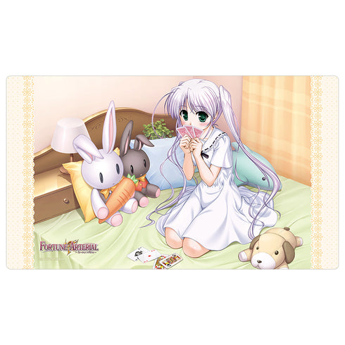 《FORTUNE ARTERIAL》橡膠墊(東儀白/撲克牌)