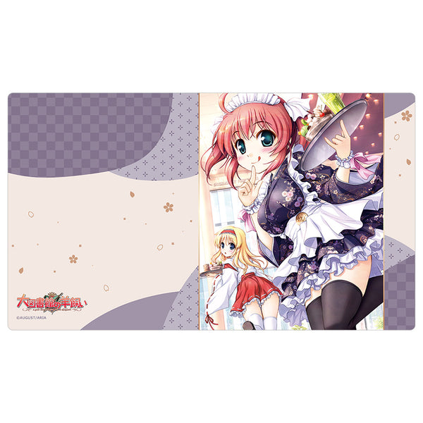 《大图书馆的牧羊人》橡胶垫(铃木佳奈&小太刀凪/女服务员)