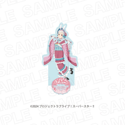 《Love Live! SuperStar!! × 卡拉OK铁人 ‐ Hop, Step, Moon!-》全新绘制亚克力立牌 赏月版 岚 千砂都