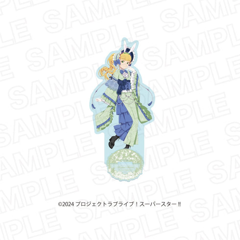《Love Live! SuperStar!! × 卡拉OK铁人 ‐ Hop, Step, Moon!-》全新绘制亚克力立牌 赏月版 平安名 菫