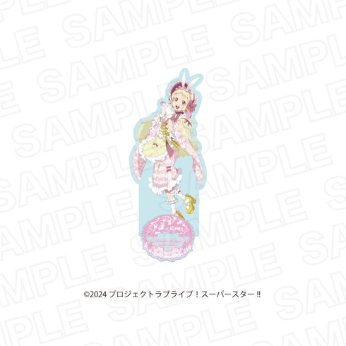 《Love Live! SuperStar!! × 卡拉OK铁人 ‐ Hop, Step, Moon!-》全新绘制亚克力立牌 赏月版 鬼冢夏美