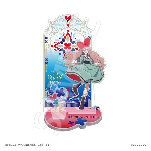 『THE RIBBON HERO リボンヒーロー』ジュエリーアクリルスタンド サファイア 私服