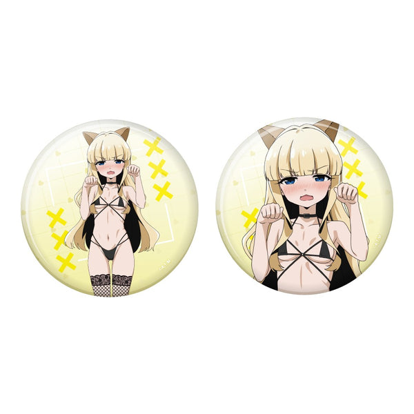 『魔法少女にあこがれて』75mm缶バッジ2個セット 天川薫子(サキュバスver)