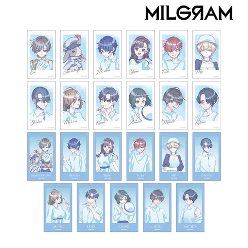 『MILGRAM -ミルグラム-』描き下ろし 潮風のあしあとver. トレーディングAni-Frame(単位/BOX)