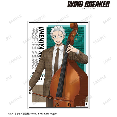 《WIND BREAKER》全新绘制 梅宫一 爵士版 A3哑光海报