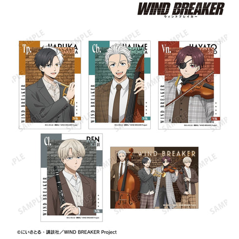 《WIND BREAKER》全新繪製 爵士版 寫真卡5張套組 ver.A