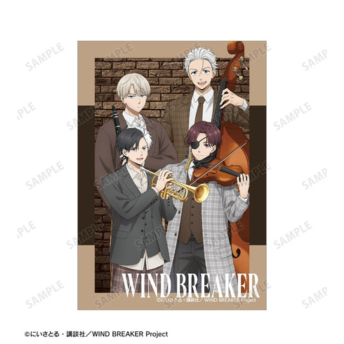 《WIND BREAKER》全新繪製 爵士版 寫真卡5張套組 ver.B