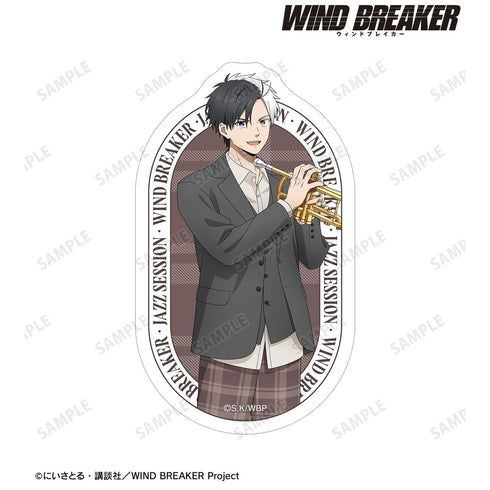 "WIND BREAKER" Original Illustration: Haruka Sakura (Jazz Ver.) Die-Cut Sticker