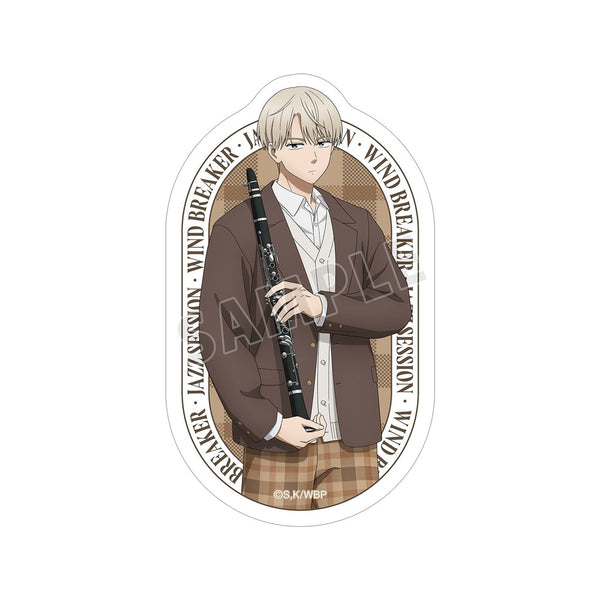 『WIND BREAKER』描き下ろし 梶 蓮 ジャズver. ダイカットステッカー