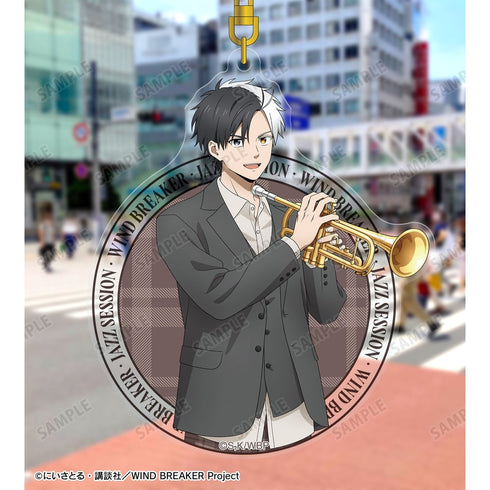 《WIND BREAKER》全新繪製 櫻遙 爵士版 BIG壓克力鑰匙圈