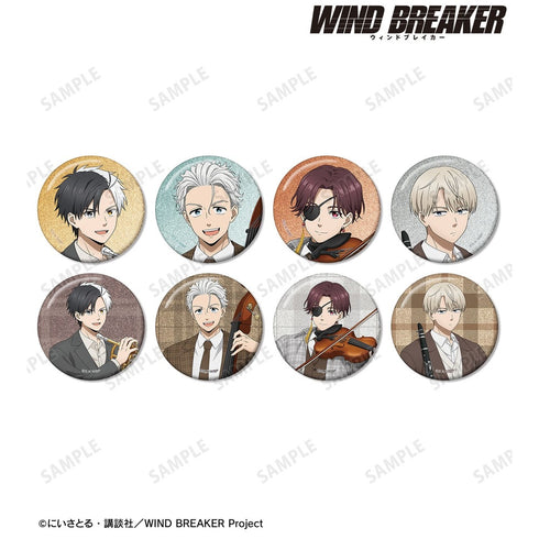 《WIND BREAKER》全新繪製 爵士版 閃粉收藏徽章(單位/盒)