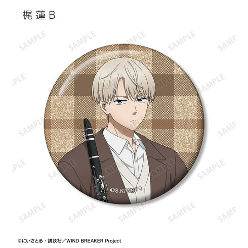 《WIND BREAKER》全新繪製 爵士版 閃粉收藏徽章(單位/盒)