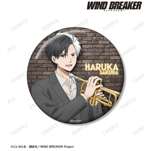 《WIND BREAKER》全新繪製 櫻遙 爵士版 100mm 徽章 ver.A