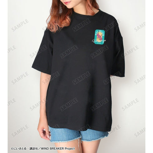 《WIND BREAKER》梅宫一 大廓形T恤 男女通用款