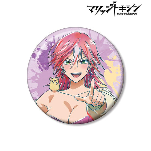 "Marriage Toxin" by Kimie Arashiyama — Ani-Art 100mm Pin Badge