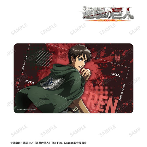 『進撃の巨人』描き下ろし エレン 戦う背中ver. 第2弾 マルチデスクマット