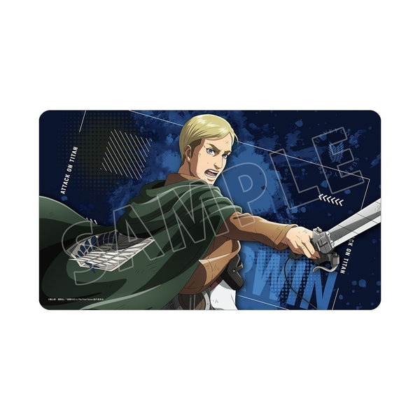 『進撃の巨人』描き下ろし エルヴィン 戦う背中ver. 第2弾 マルチデスクマット