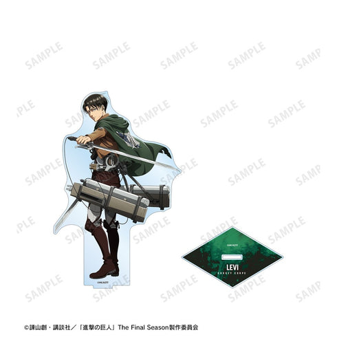 『進撃の巨人』描き下ろし リヴァイ 戦う背中ver. 第2弾 特大アクリルスタンド