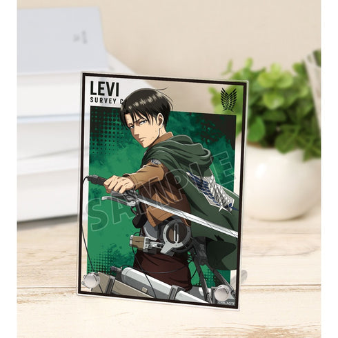 『進撃の巨人』描き下ろし リヴァイ 戦う背中ver. 第2弾 A6アクリルパネル