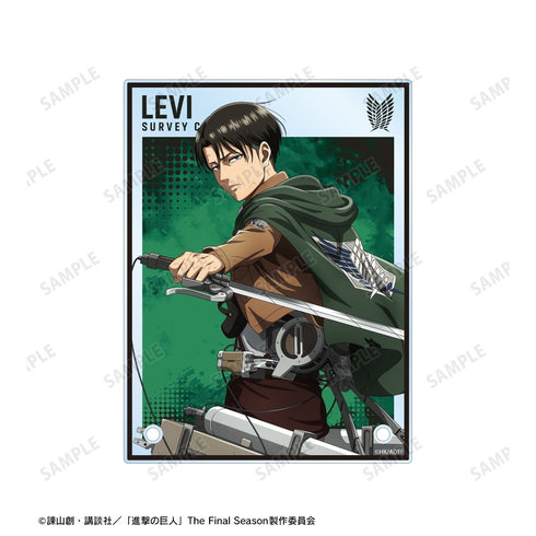 『進撃の巨人』描き下ろし リヴァイ 戦う背中ver. 第2弾 A6アクリルパネル