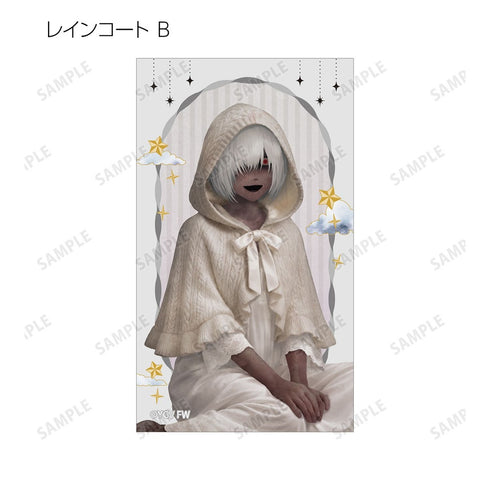 《文字化化》全新繪製 居家服版 收藏插畫卡(單位/盒)