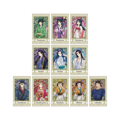 『薬屋のひとりごと』トレーディング Aure Glass Ani-Frame(単位/BOX)