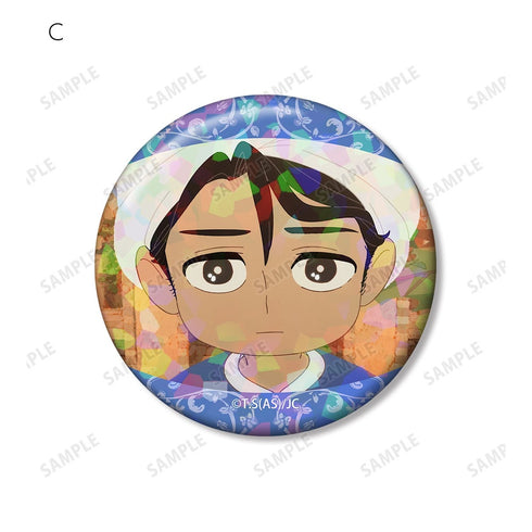 『天幕のジャードゥーガル』ムハンマド ホログラム缶バッジ3個セット