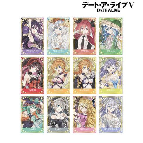 『デート・ア・ライブV』トレーディング Aure Glass 箔押しカード(単位/BOX)
