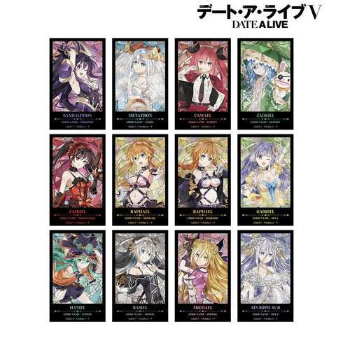 『デート・ア・ライブV』トレーディング Aure Glass コンパクトクリアカード(単位/BOX)