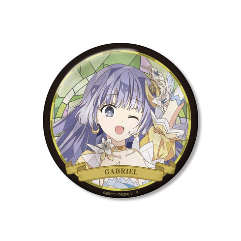『デート・ア・ライブV』誘宵美九 Aure Glass 100mm缶バッジ
