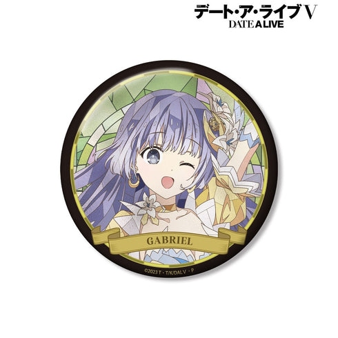 『デート・ア・ライブV』誘宵美九 Aure Glass 100mm缶バッジ
