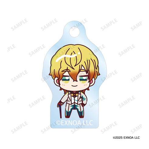 "The End of Heaven Cult" Inugami Kizuna: Sitting Cute! Double-Wire Acrylic Keychain